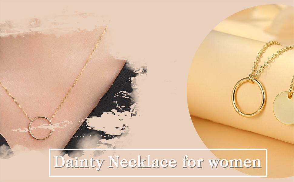 dainty necklace for women 